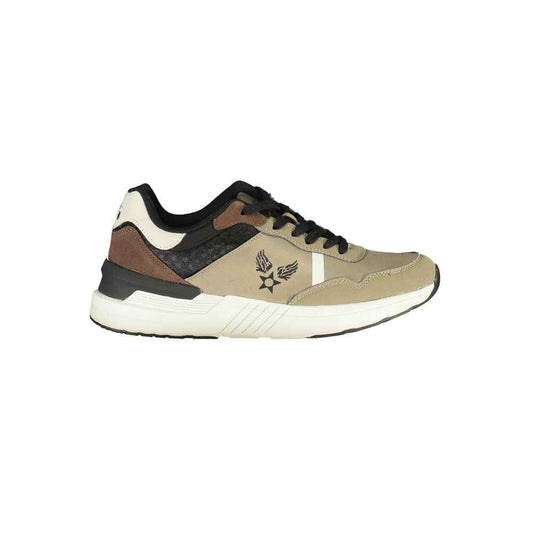 Verde Poliestere Men Sneaker