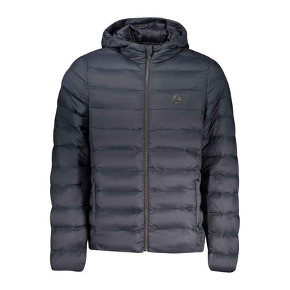 Blu Polyester Mens Jacket