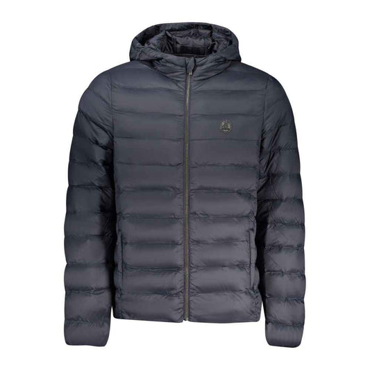 Blu Polyester Mens Jacket