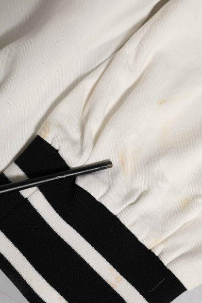 White Cotton Jogger Cargo Skinny Men Pants