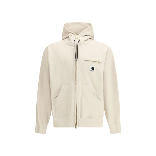 Beige Cotton Sweatshirt