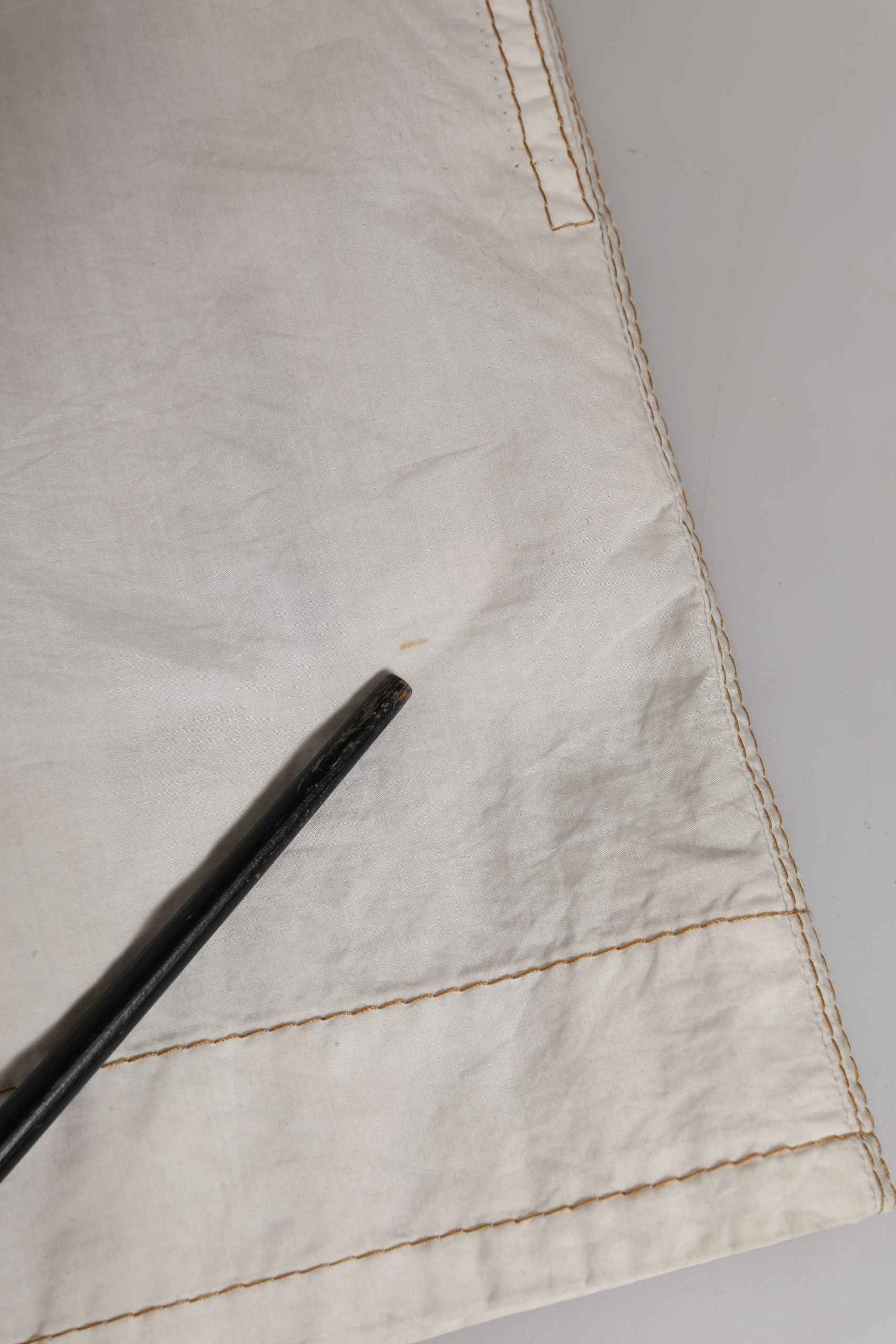 White Cotton Mid Waist Chino Bermuda Shorts
