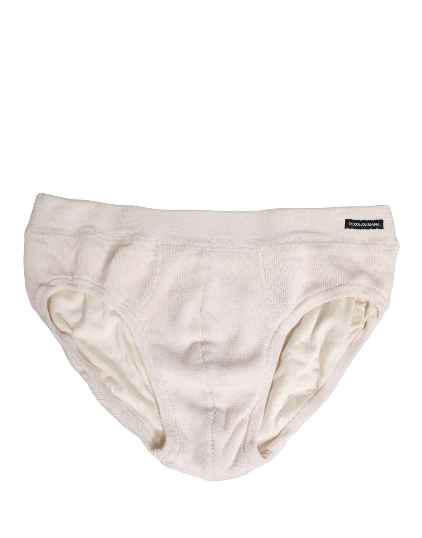 Off White Logo Silk Men Briefs Underwear