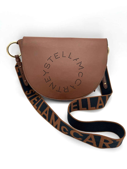 STELLA MCCARTNEY Mezzaluna Brown Bag