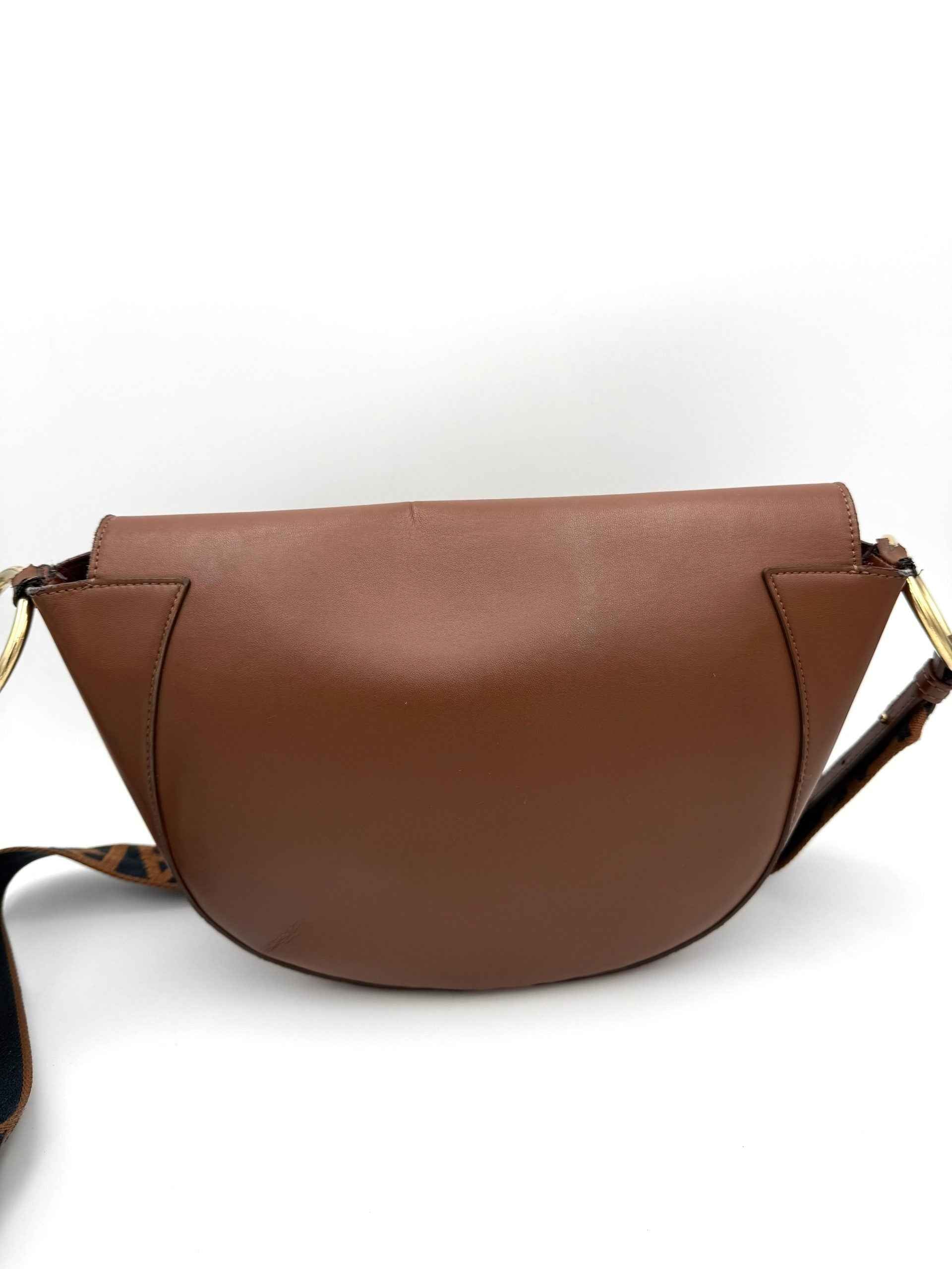 STELLA MCCARTNEY Mezzaluna Brown Bag