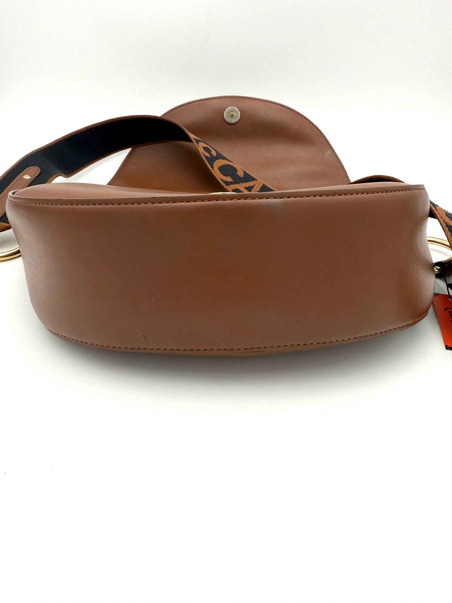 STELLA MCCARTNEY Mezzaluna Brown Bag