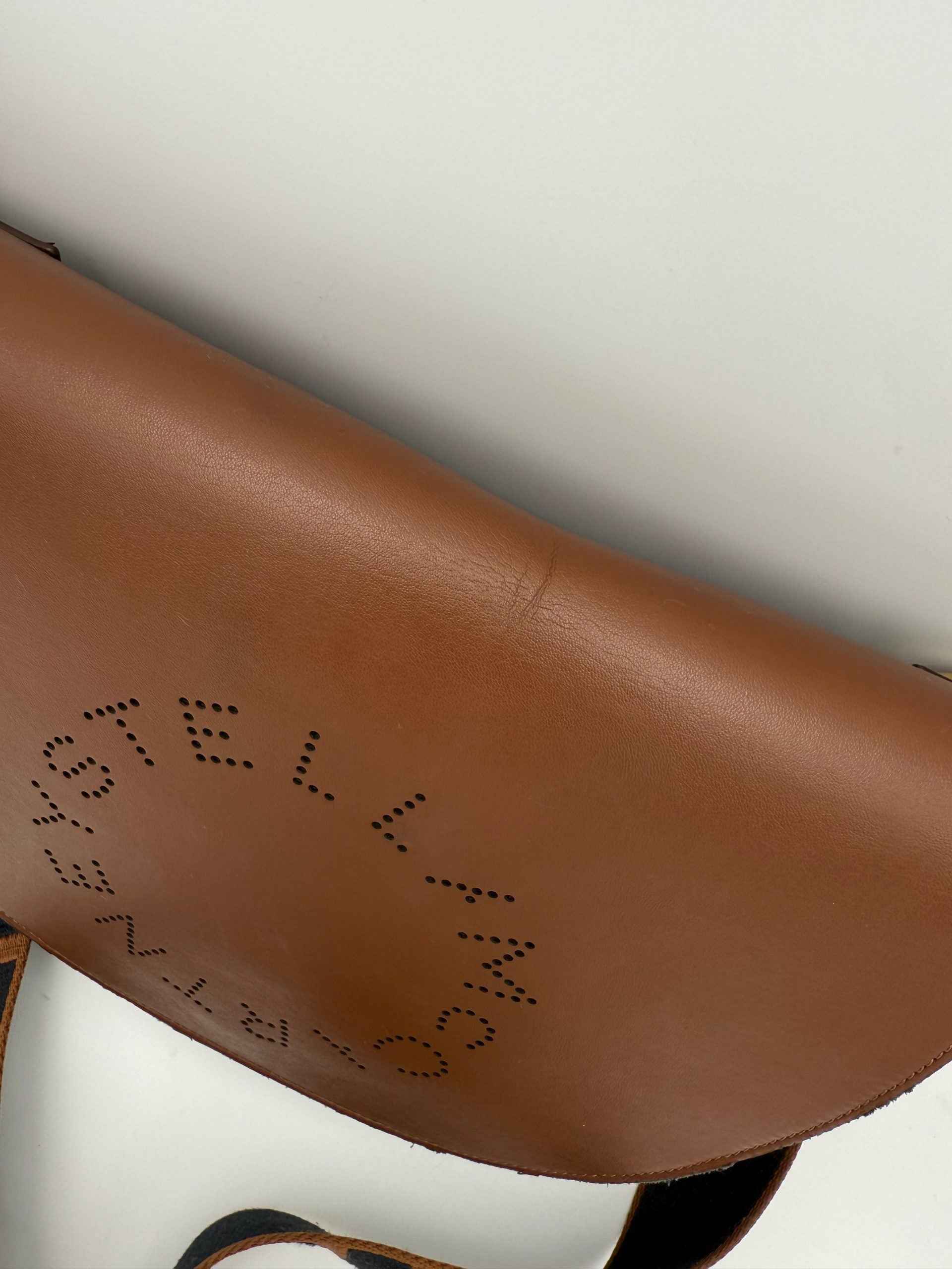 STELLA MCCARTNEY Mezzaluna Brown Bag
