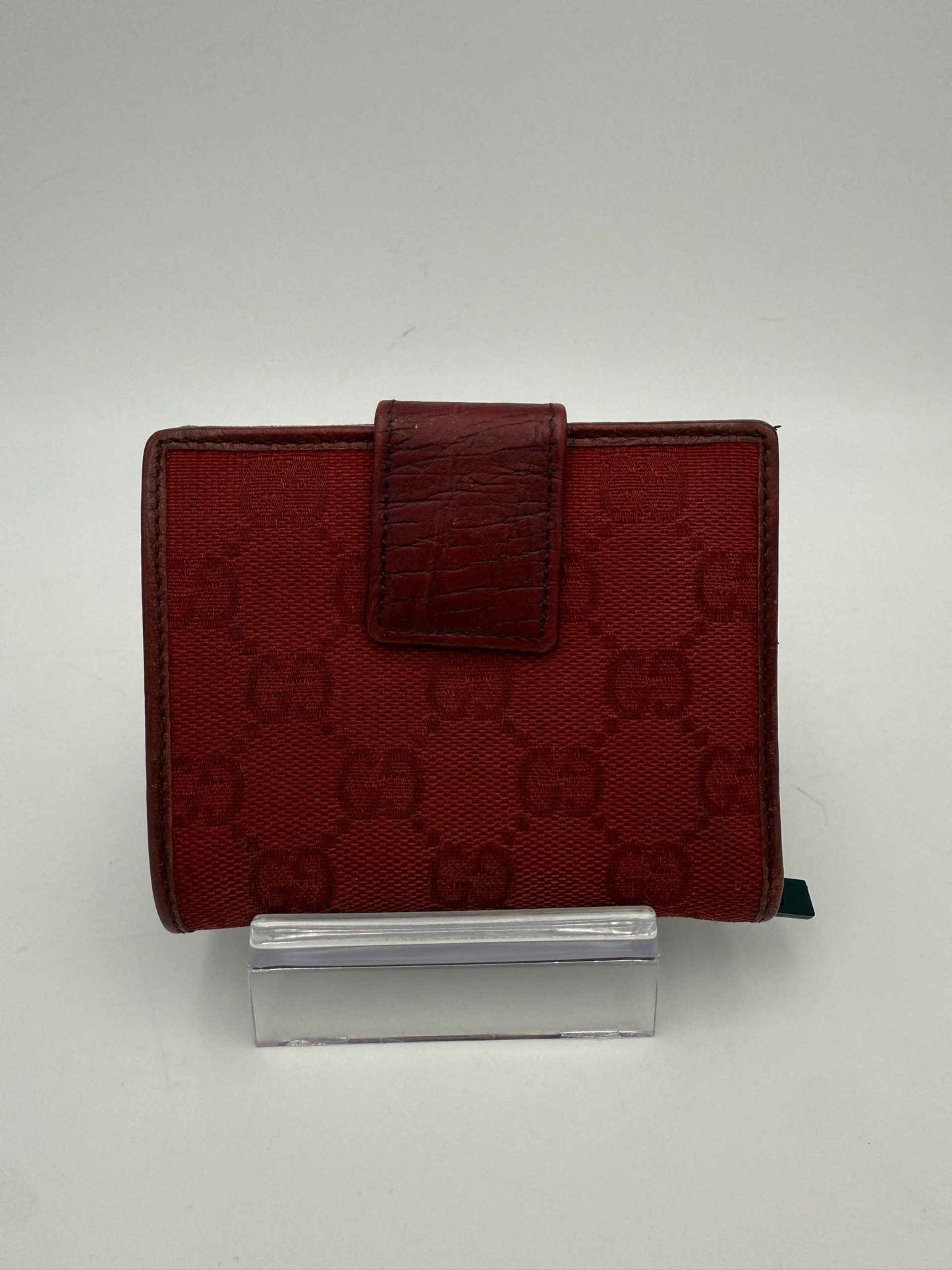 GUCCI GG Canvas Compact Wallet