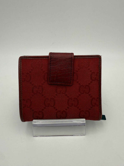GUCCI GG Canvas Compact Wallet
