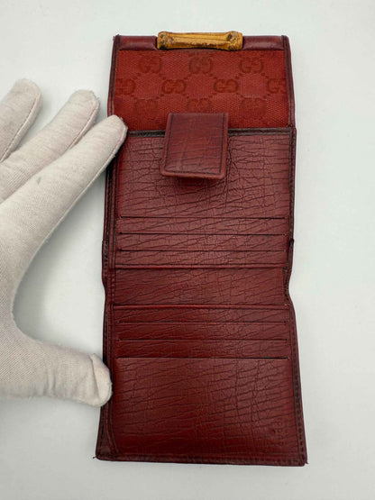 GUCCI GG Canvas Compact Wallet