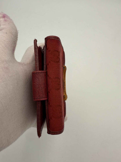 GUCCI GG Canvas Compact Wallet