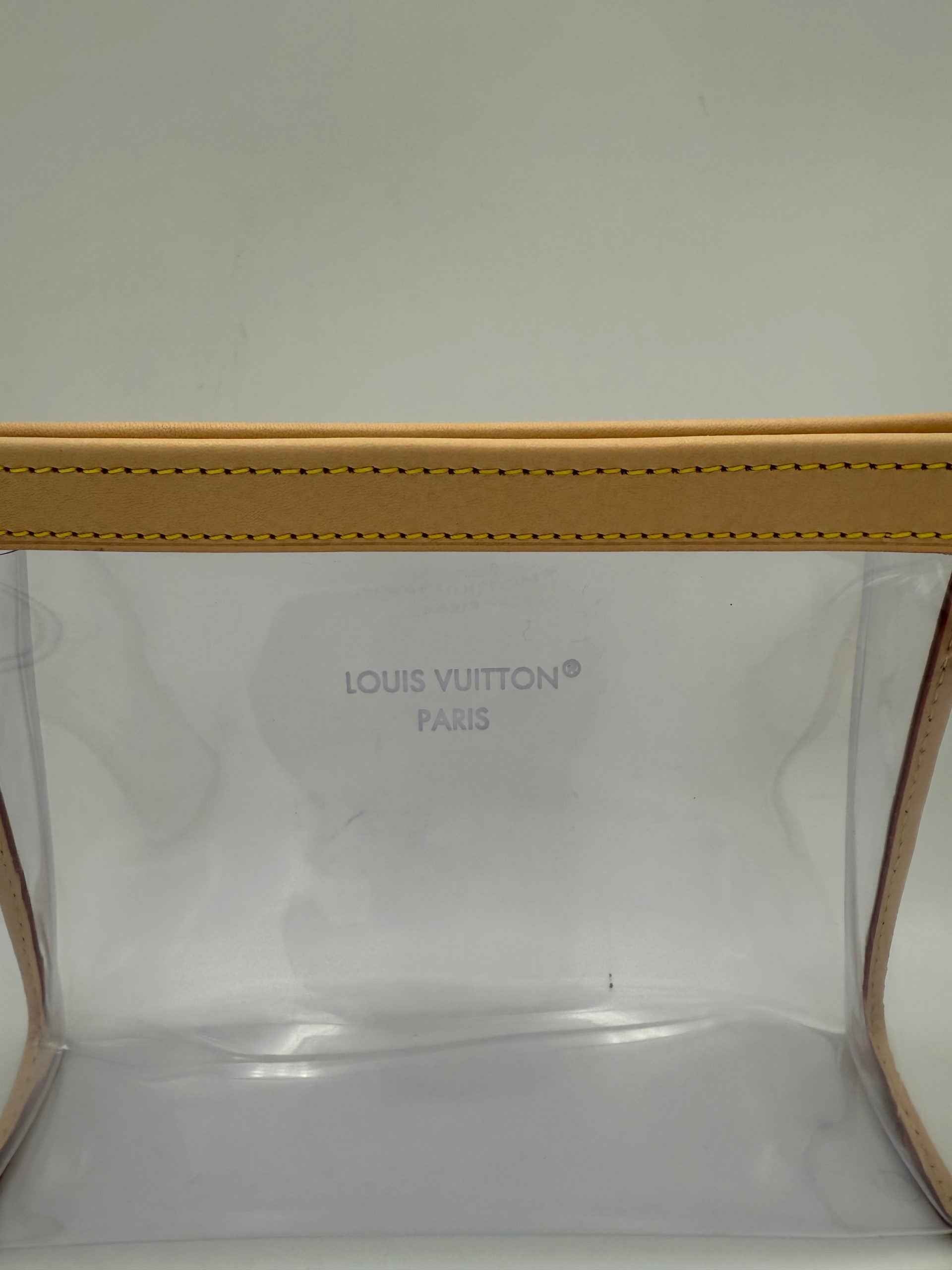 LOUIS VUITTON Monogram Transparent MM Pochette