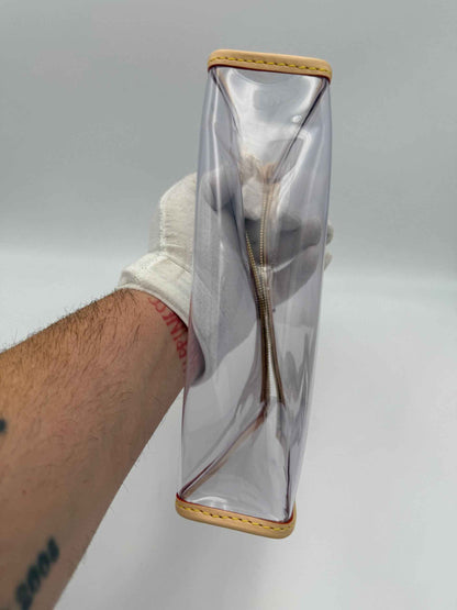 LOUIS VUITTON Monogram Transparent MM Pochette