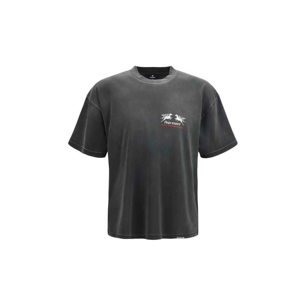 Gray Cotton T-Shirt