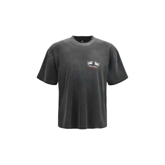 Gray Cotton T-Shirt