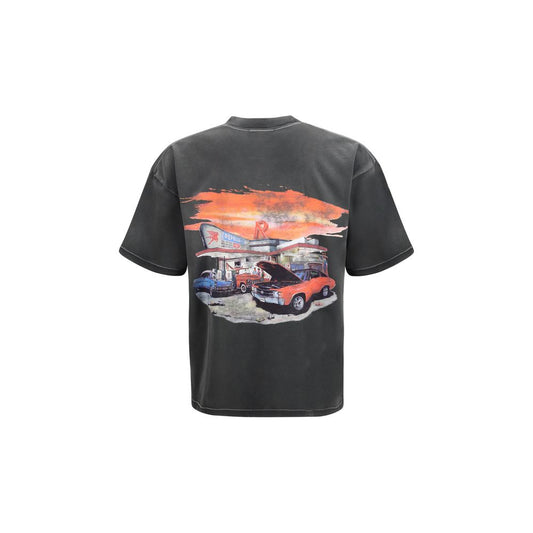 Gray Cotton T-Shirt