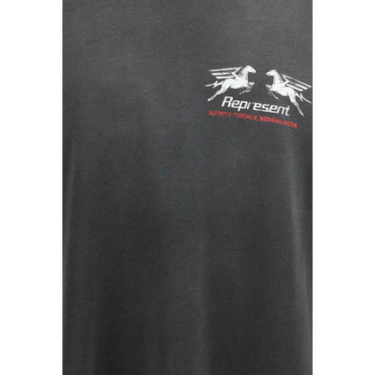 Gray Cotton T-Shirt