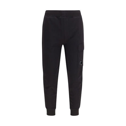 Black Cotton Cargo Pants