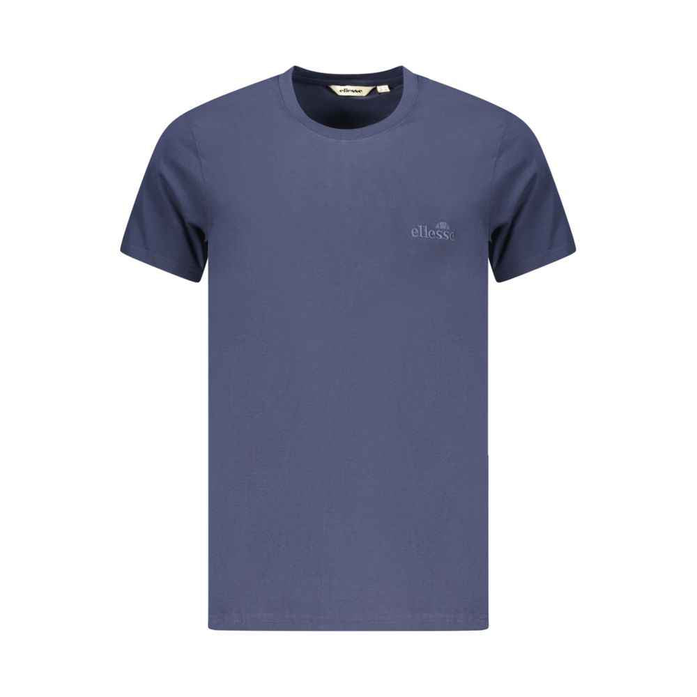 Blu Cotton Men T-Shirt