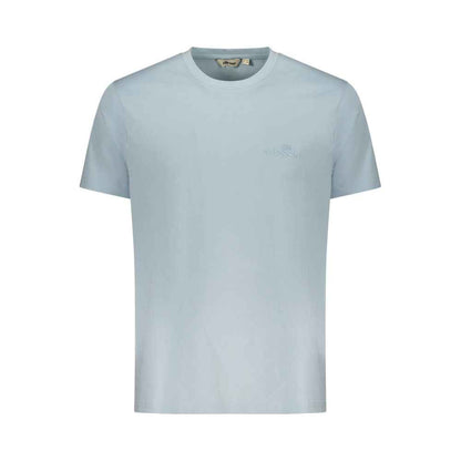 Azzurro Cotton Men T-Shirt