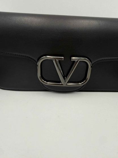 VALENTINO GARAVANI VLOGO Black Handbag