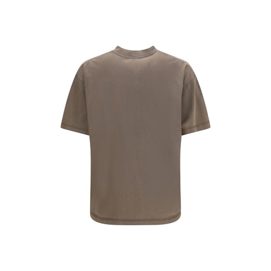 Brown Cotton T-Shirt