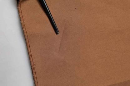 Brown Cotton Straight Men Dress Trouser Pants