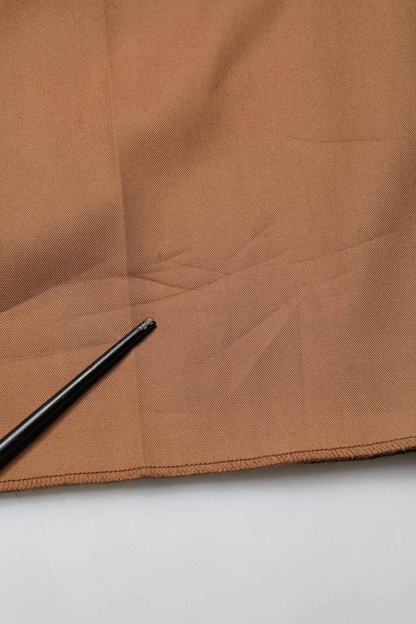 Brown Cotton Straight Men Dress Trouser Pants