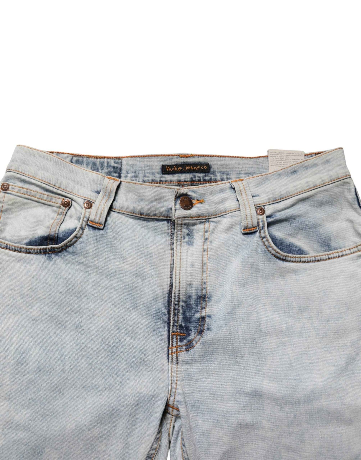 Light Blue Cotton Stretch Skinny Fit Men Denim Trouser JEANS
