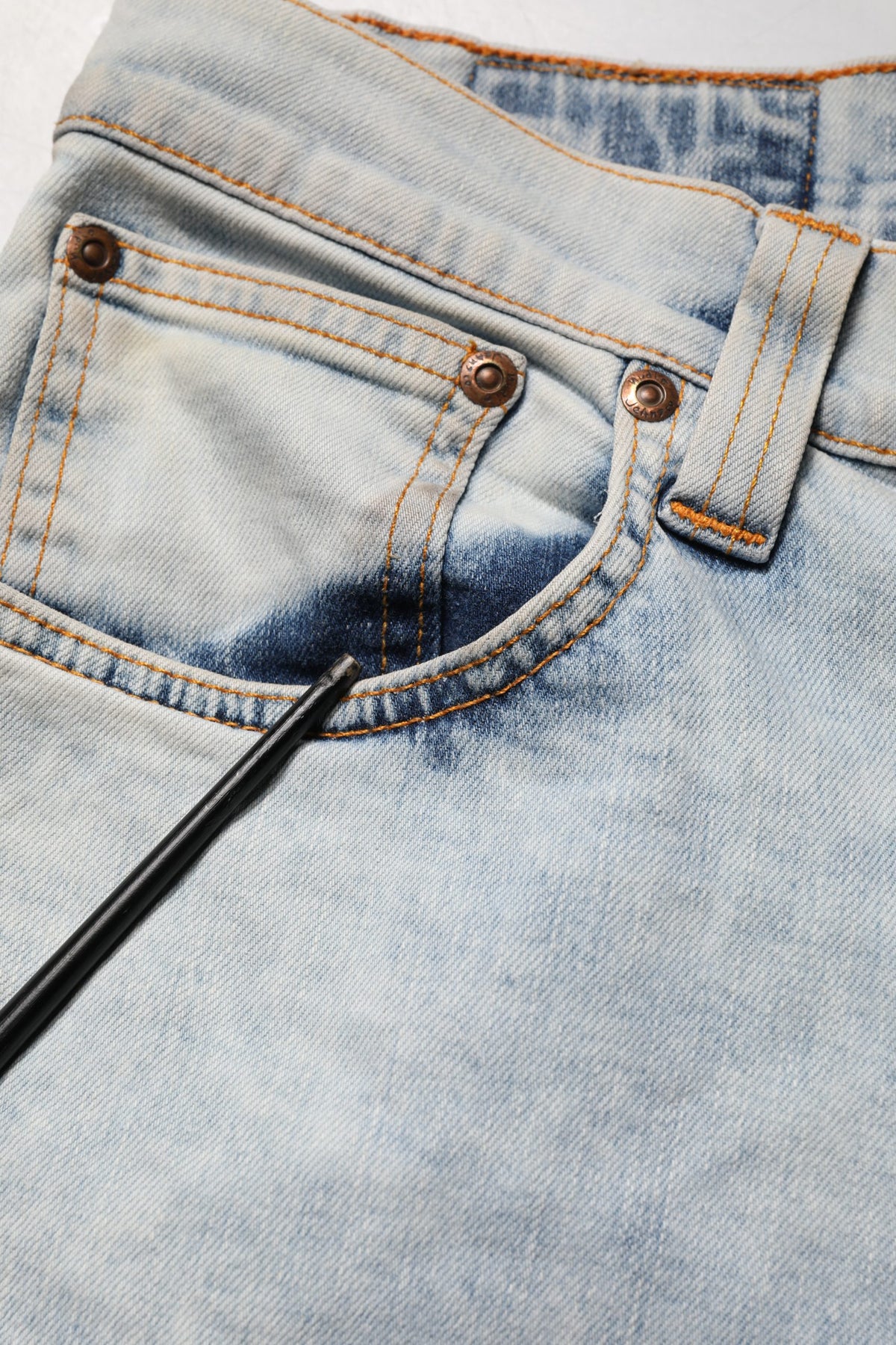 Light Blue Cotton Stretch Skinny Fit Men Denim Trouser JEANS