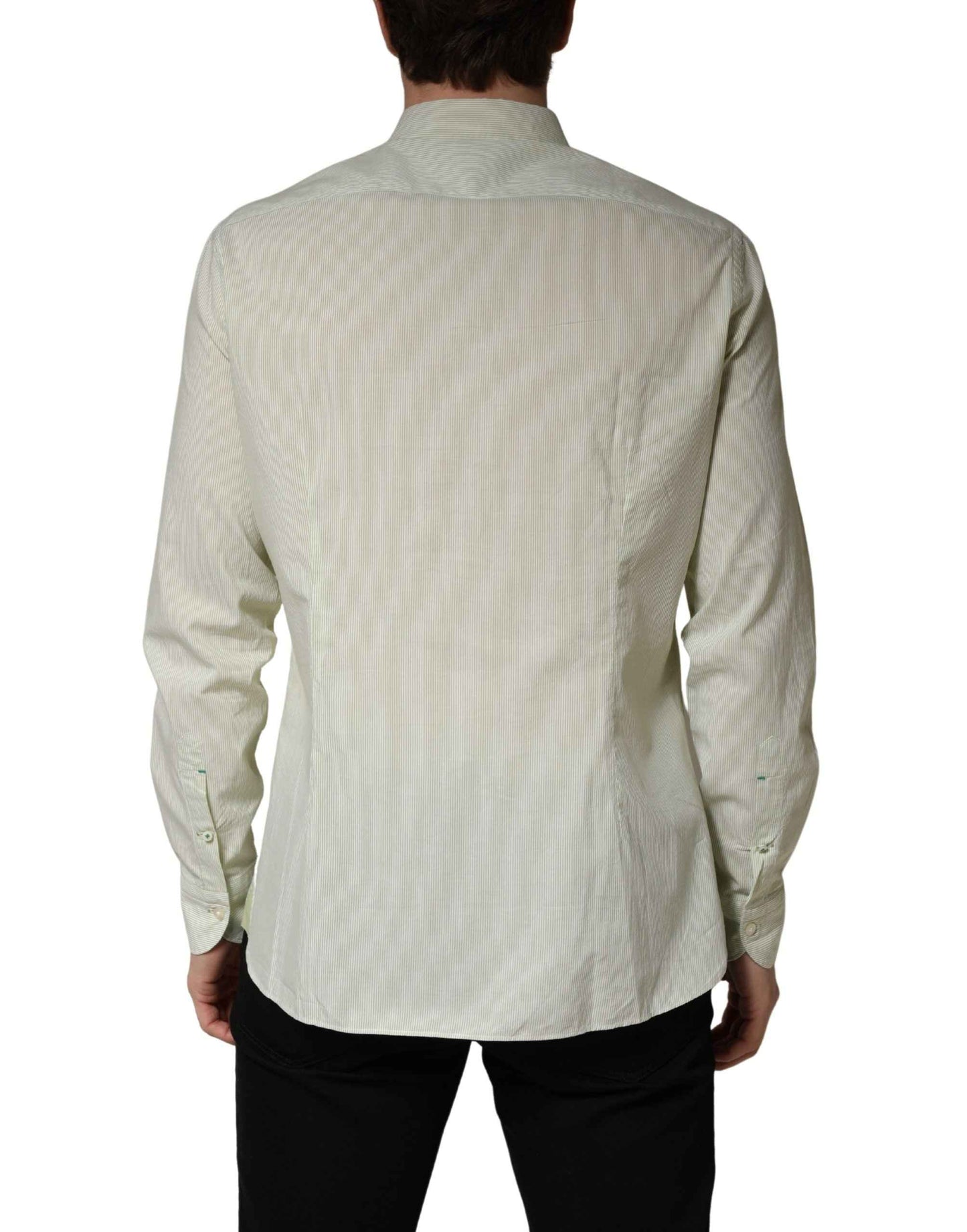 Light Green Long Sleeves Formal Dress Shirt