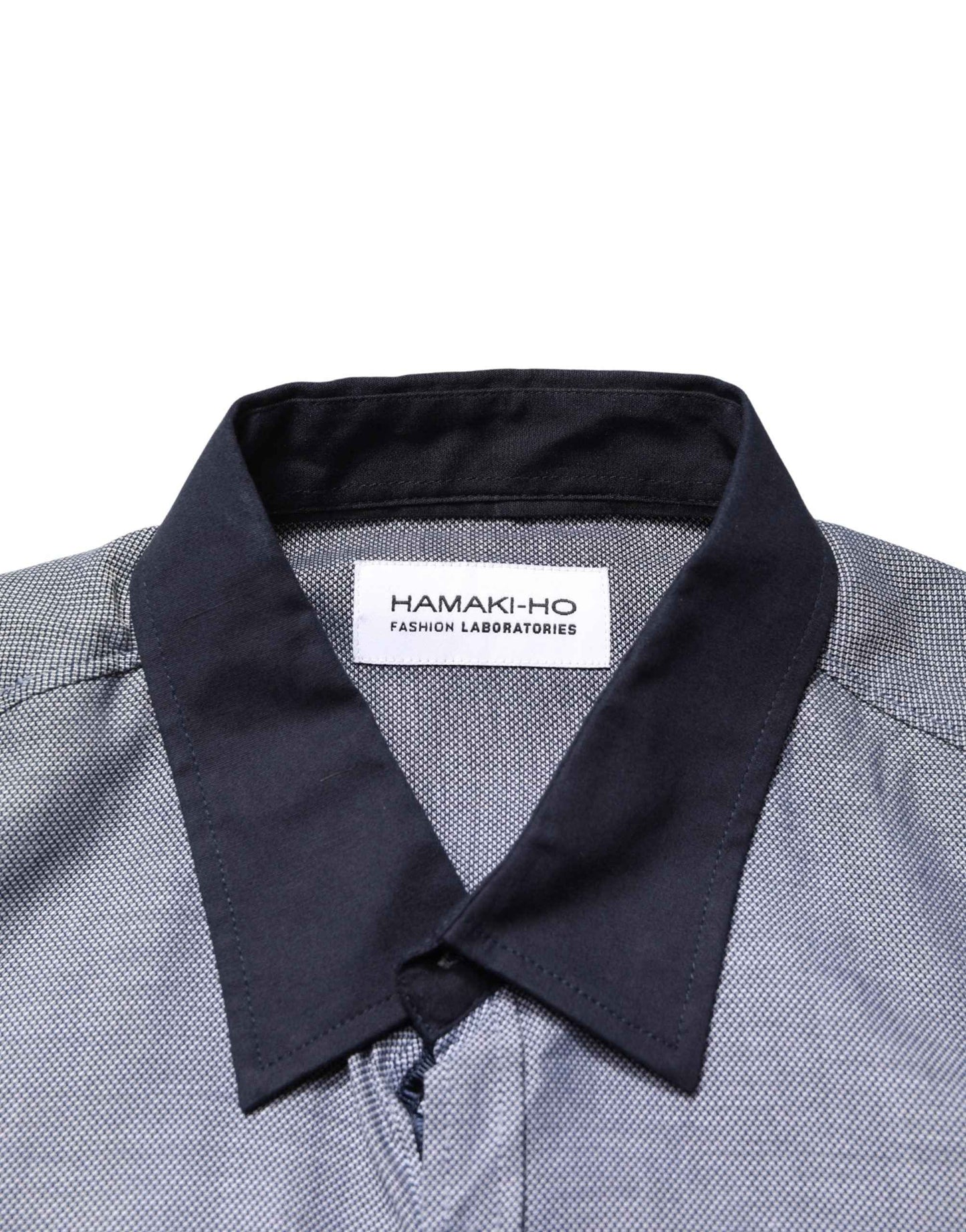 Dark Blue Cotton Long Sleeves Collared Dress Formal Shirt