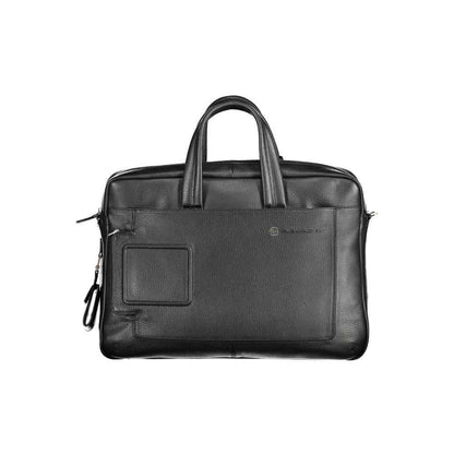 Nero Leather Men Briefcase