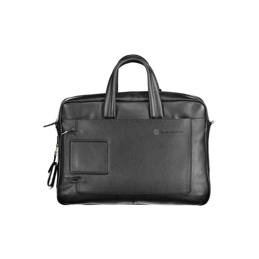 Nero Leather Men Briefcase