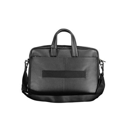 Nero Leather Men Briefcase