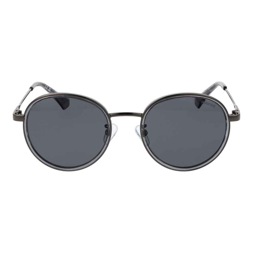 Gray Stainless Steel Sunglasses