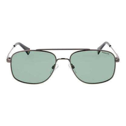 Gray Metal Sunglasses
