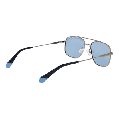 Gray Metal Sunglasses