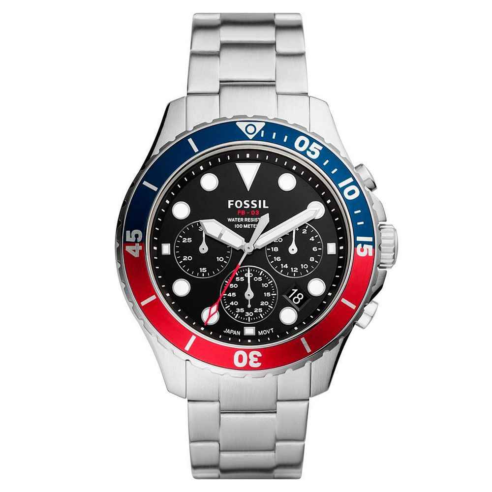 Gray Stainless Steel Sport Watch