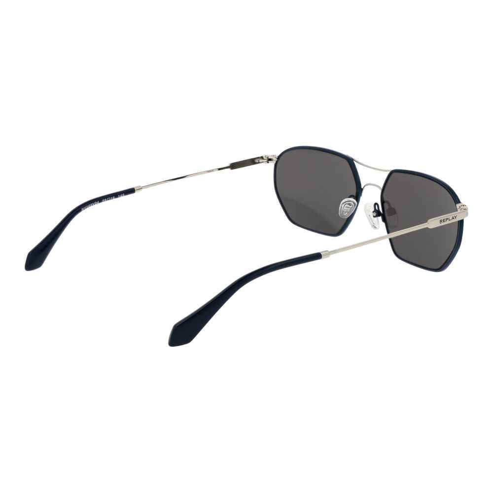 Silver Metal Sunglasses