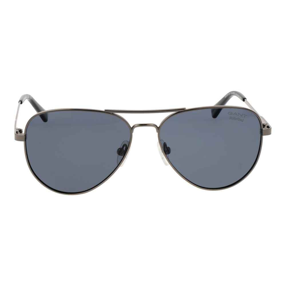 Gray Metal Sunglasses
