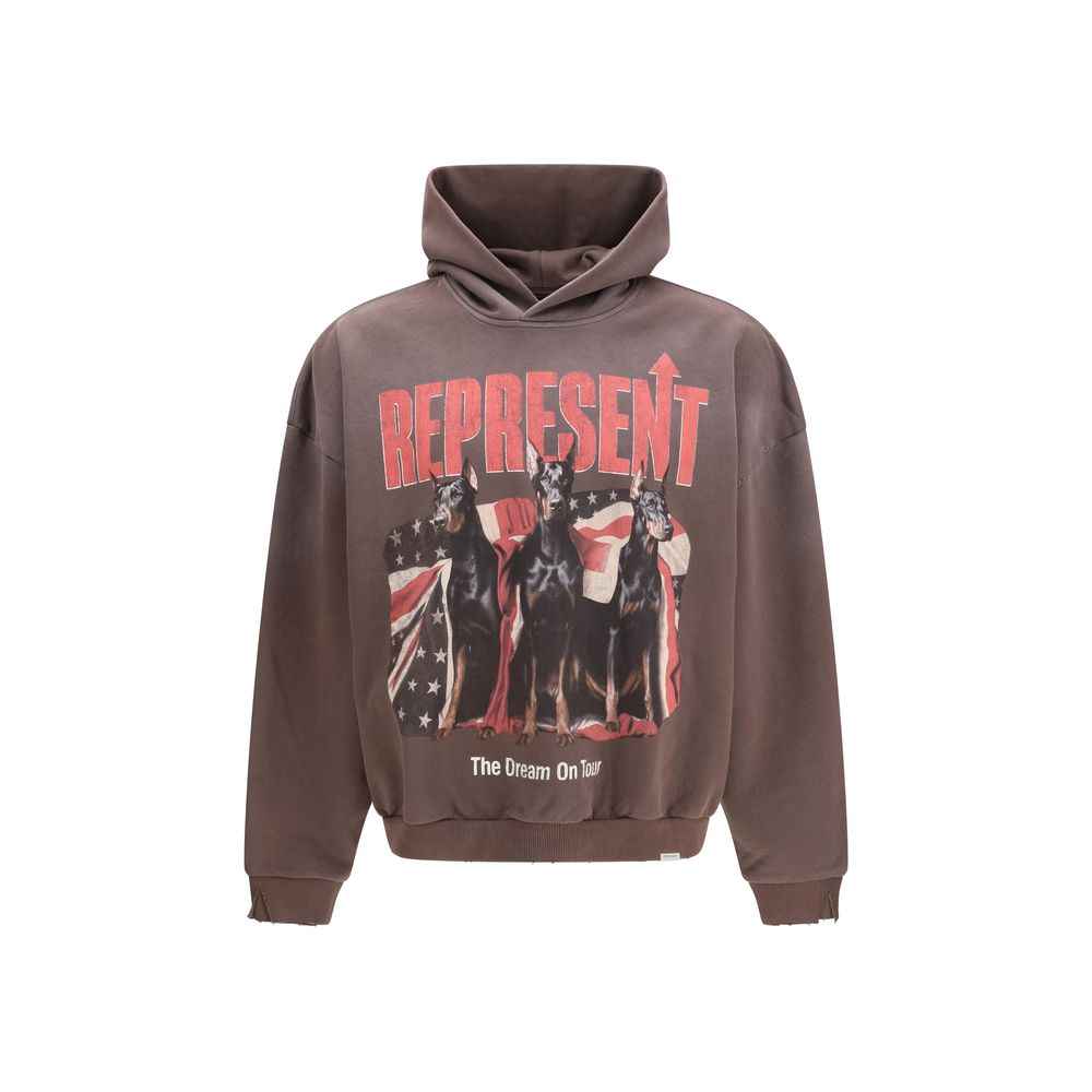 Brown Cotton Sweatshirt