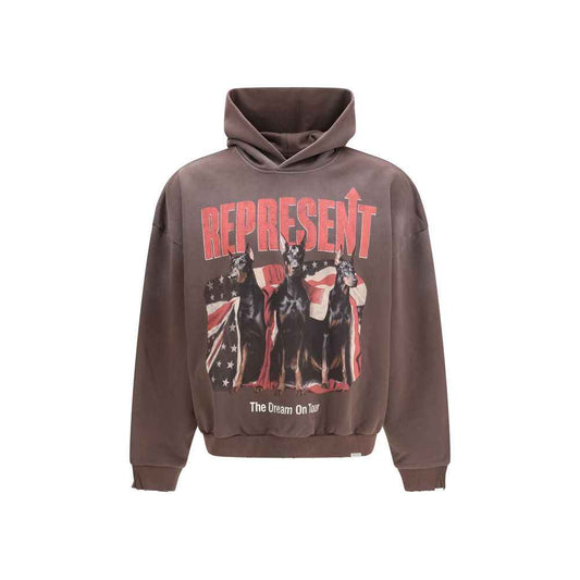 Brown Cotton Sweatshirt