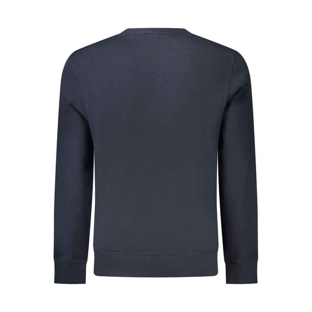 Blu Cotton Men Sweatshirt
