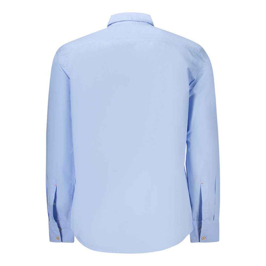 Azzurro Cotton Men Shirt