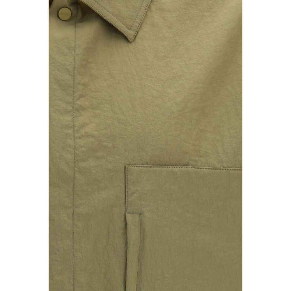 Bicolor Polyamide Coat