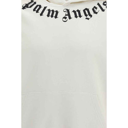 White Cotton Sweatshirt
