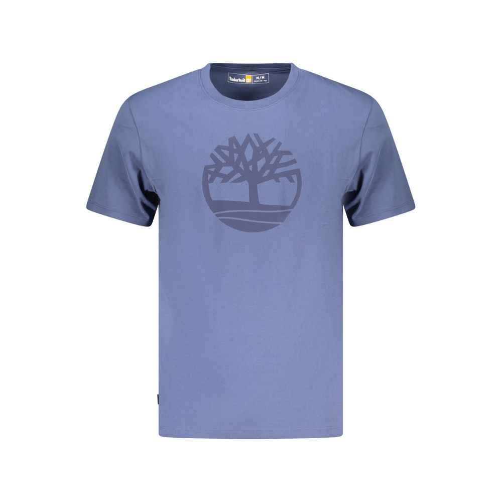 Blue Organic Cotton Men T-Shirt