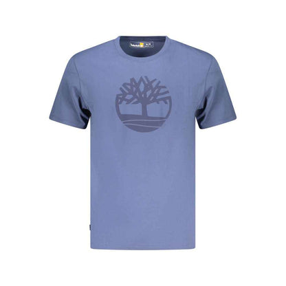 Blue Organic Cotton Men T-Shirt