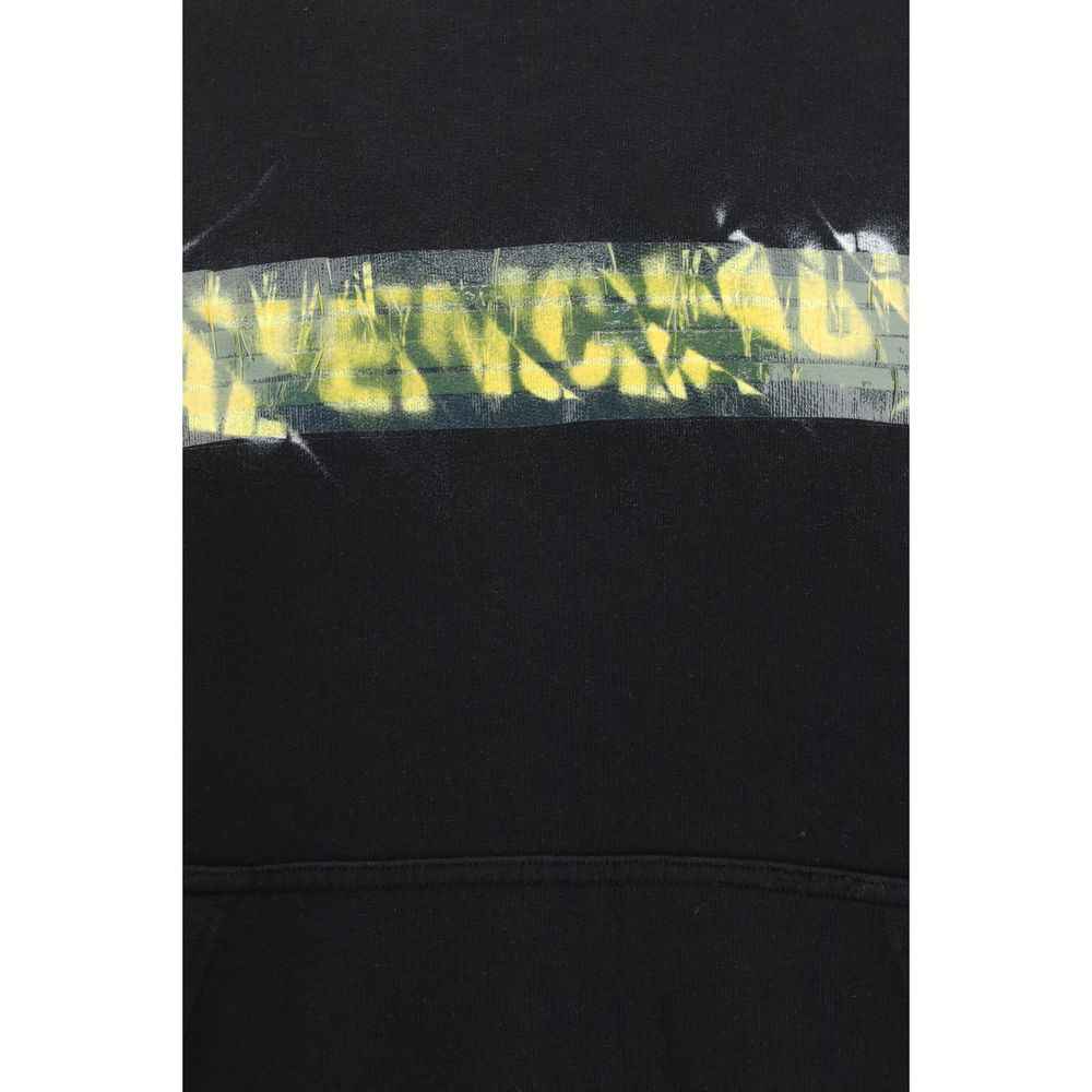 Black Cotton Sweatshirt